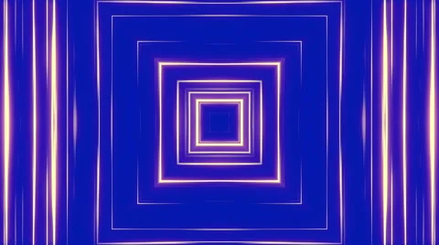 Blue abstract background, square light, loop Stock Footage 55491380