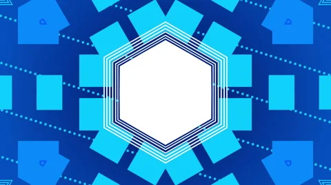 Blue abstract background, squares and line, loop Stock Footage 56856713