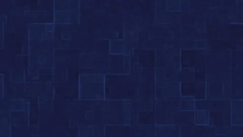 Blue abstract background with squares Vidéo 310943441