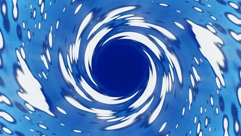 Blue abstract background, vortex light, loop Stock Footage 83731251