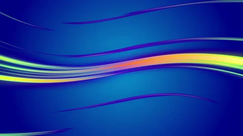 Blue abstract background, wave light, loop Stock Footage 55642532
