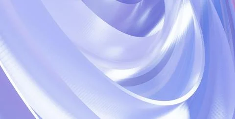 Blue abstract background wave shaped 3D rendered graphic illustration, liqu.. Stock Illustration