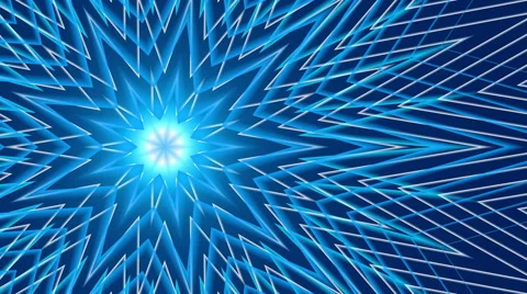 Blue abstract background, wave stars, loop Stock Footage 54619672