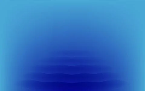 A blue abstract background with waves and a wave pattern Illustrazione stock