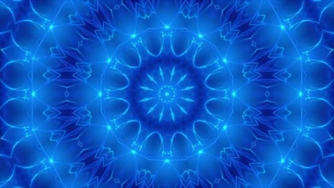 Blue abstract background, waves light, loop Stock Footage 82461663