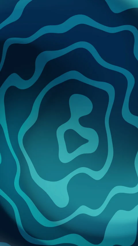 Blue abstract background with wavy lines. Vidéo 302548204