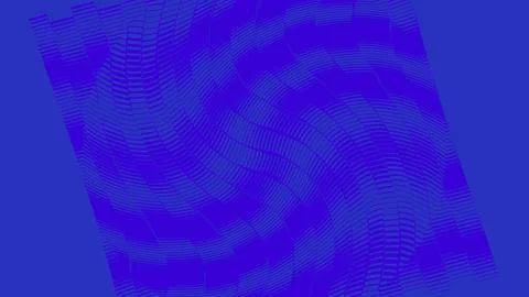 Blue abstract background with wavy lines pattern Illustrazione stock
