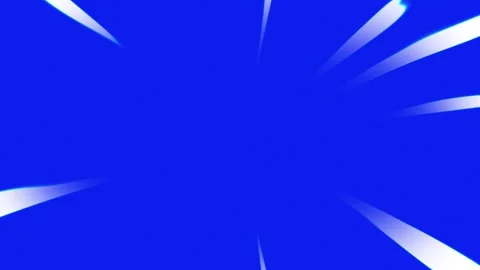Blue abstract background with white speed lines framing the center. Dynamic Stock Footage 313683722