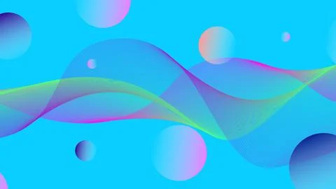 Blue abstract backgrund vector, modern corporate concept with silver effect Stock Illustration