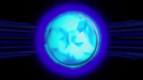 Blue abstract Ball Stock Footage 91814949