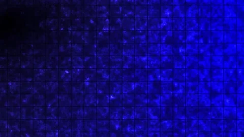 Blue abstract black gradient background with grid pattern overlay, ideal for tec Stockbeeldmateriaal 335009894