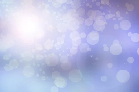 Blue abstract blur bokeh background Stock Illustration