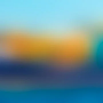 Blue abstract blurred background Stockfoto's
