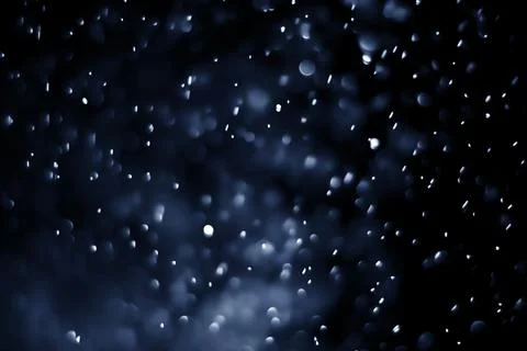Blue Abstract Bokeh Background Stock Photos