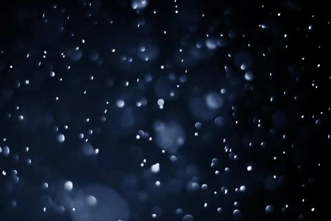Blue Abstract Bokeh Background Stock Photos