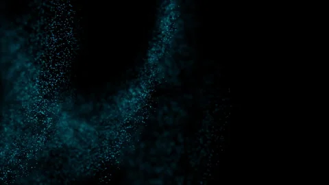 Blue abstract bokeh lights background Stock Footage 244809264