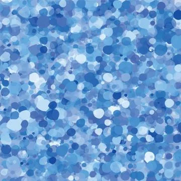 Blue abstract bubbles Stock Illustration