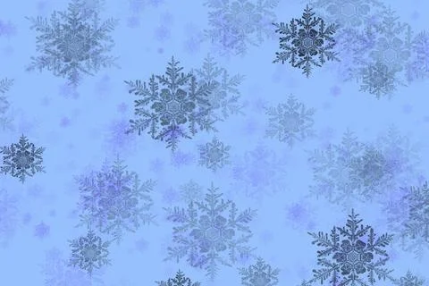 Blue abstract christmas background Stock Illustration
