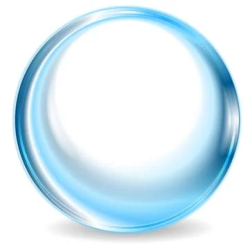 Blue abstract circle shape design Blue abstract circle shape design. Vecto... Stock Photos