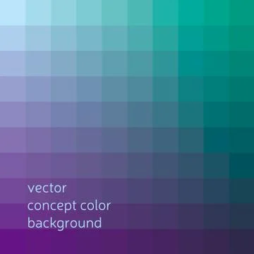 Blue abstract concept geometry background with squire shapes. color gradient  Stock Illustration