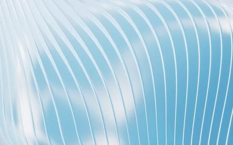Blue abstract curve background, 3d rendering. Stock Illustration