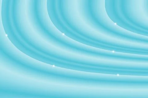 Blue abstract curve background Stock Illustration