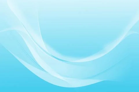 Blue abstract curve background Stock Illustration