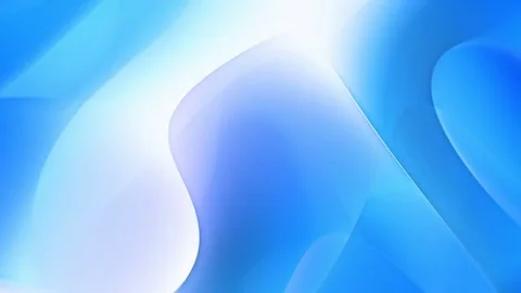 Blue abstract curves motion background seamless loop Video stock 71749094