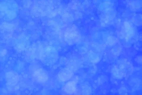 Blue abstract defocused background, circle shape bokeh pattern. イラスト素材