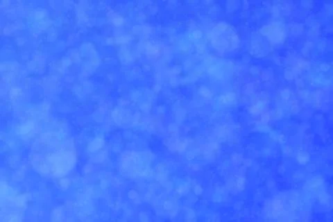 Blue abstract defocused background, circle shape bokeh pattern. Stockillustratie