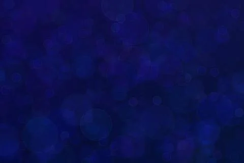 Blue abstract defocused background, circle shape bokeh pattern. Stock Illustration