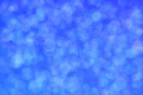 Blue abstract defocused background, circle shape bokeh pattern. 스톡 일러스트