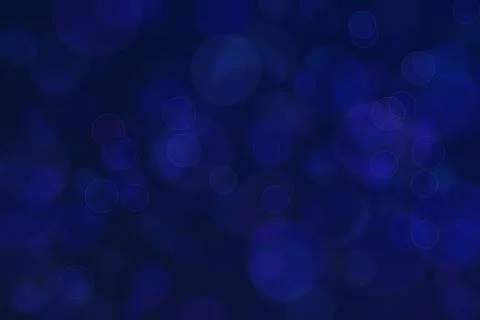Blue abstract defocused background, circle shape bokeh pattern. Stock Illustration