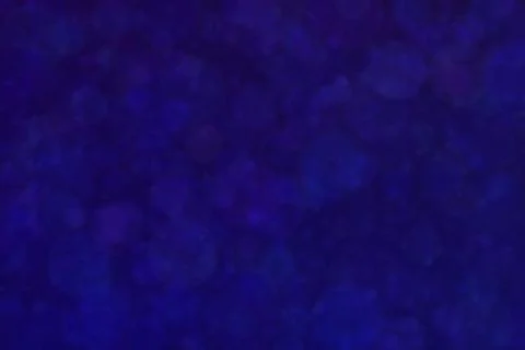 Blue abstract defocused background, circle shape bokeh pattern. Foto stock