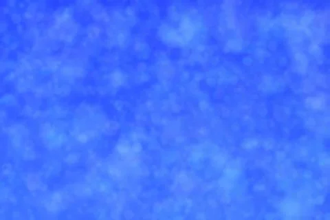 Blue abstract defocused background, hexagon shape bokeh pattern. Stock Illustration