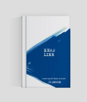 Blue abstract design. Stock Illustration