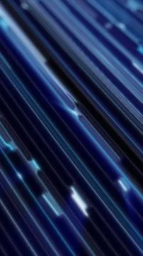 Blue abstract diagonal light streaks with motion blur, suggesting speed, da.. Stock Illustration