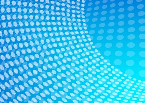 Blue Abstract Dotted Background Stock Illustration