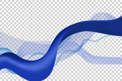 Blue abstract dynamic wave background element concept 스톡 일러스트