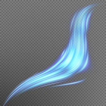 Blue abstract effect object burst. EPS 10 Stock Illustration