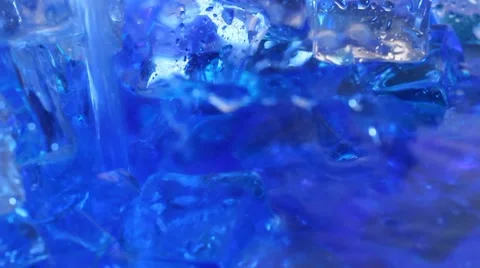 Blue abstract Stock Footage 8637047