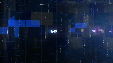 Blue abstract generic background Stock Footage 43060177