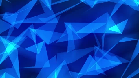 Blue abstract geometric background animation. Stock Footage 177140335
