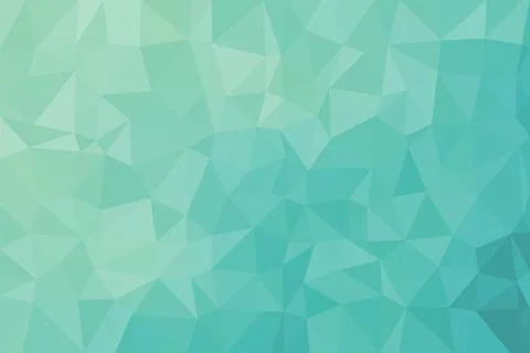 Blue abstract geometric background with polygon shapes Stock Illustration