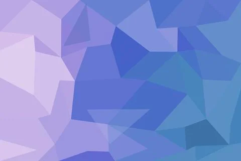 Blue abstract geometric pattern with polygon shapes Stock Illustration