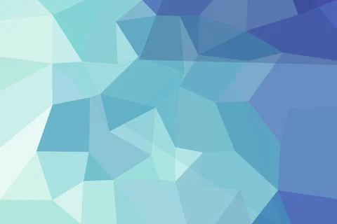 Blue abstract geometric pattern with polygon shapes Stock Illustration