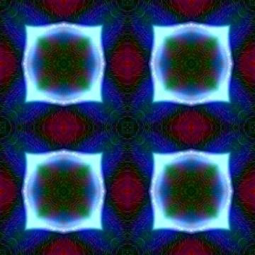 Blue abstract geometric pattern, seamless pattern - music. Repeat. Melody Stock Illustration