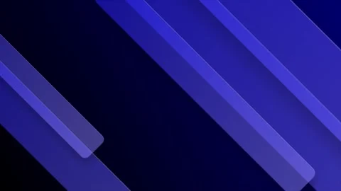 Blue abstract geometric rectangle shapes minimal background Video stock 272639583