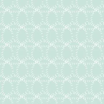 Blue abstract geometric seamless vector pattern Stock Illustration