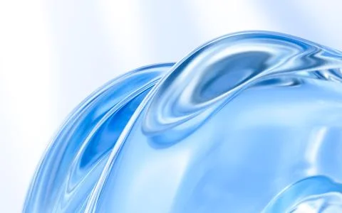 Blue abstract glass texture background, 3d rendering. Stock Illustration